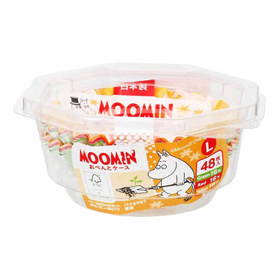 東洋アルミ　ムーミンおべんとケースL　48枚入
