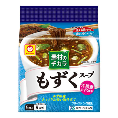 マルちゃん　もずくスープ５食入　１８ｇ
