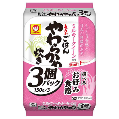 マルちゃん あったかごはん やわらかめ炊き 150g×3個パック