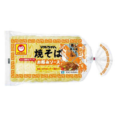 マルちゃん　焼そばお好みソース3人前