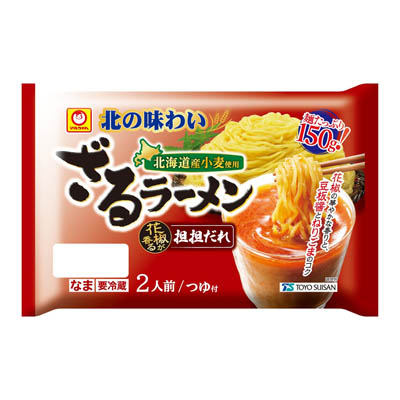 マルちゃん　北の味わい　ざるラーメン　花椒が香る担担だれ　2人前