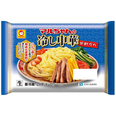 東洋水産 マルちゃんの冷し中華 甘酢だれ 2人前・スープ付