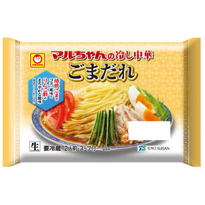 東洋水産 マルちゃんの冷し中華 ごまだれ 2人前・スープ付