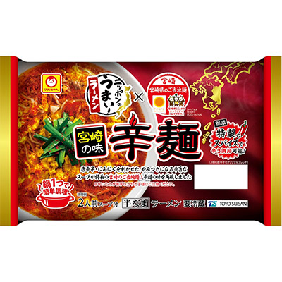 東洋水産 ニッポンのうまい!ラーメン 宮崎の味 辛麺 2人前