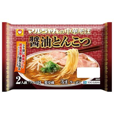 マルちゃんの中華そば　醤油とんこつ　2人前