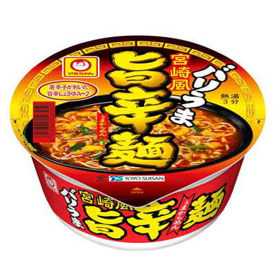マルちゃん　バリうま　宮崎風旨辛麺　90ｇ