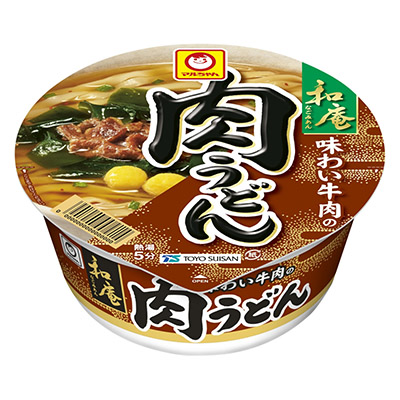 マルちゃん　和庵　味わい牛肉の肉うどん　８０ｇ