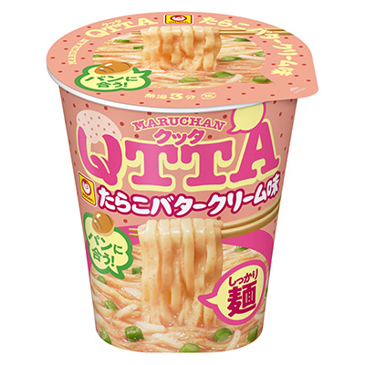 マルちゃん　ＱＴＴＡたらこバタークリーム味　７５ｇ