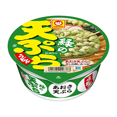 マルちゃん　緑の天ぷらうどん　９１ｇ
