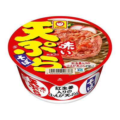 マルちゃん　赤い天ぷらそば　８８ｇ