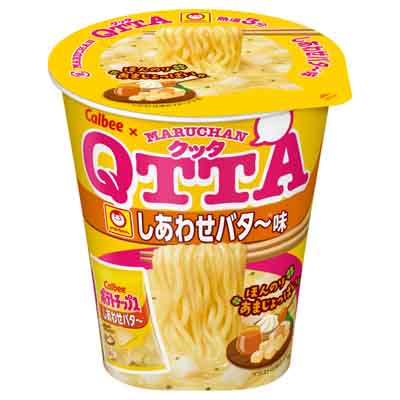 マルちゃん　Calbee×ＱＴＴＡ　しあわせバタ～味　７８ｇ