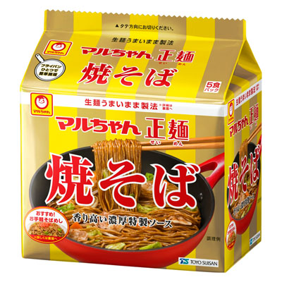 マルちゃん　正麺焼そば５食パック