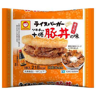 マルちゃん　ライスバーガー　ソラチ監修　十勝豚丼の味　1個入