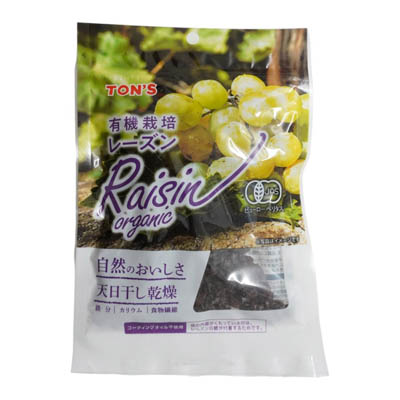 東洋ナッツ　有機栽培レーズン　110ｇ