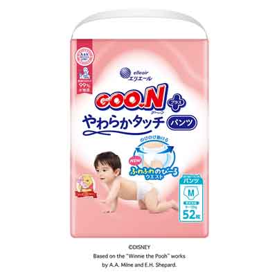 グーンプラス やわらかタッチパンツ Mサイズ 52枚