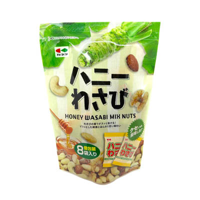 カネタ　ハニーわさびナッツ　８袋入