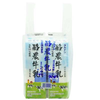 タカナシ 酪農牛乳 1000ml2本袋