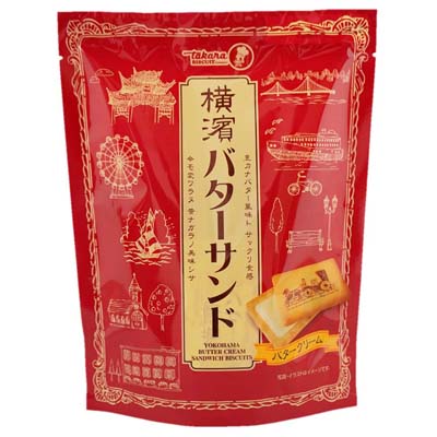 宝製菓 横濱バターサンド 72g