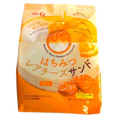 宝製菓 はちみつレアチーズサンド 92g
