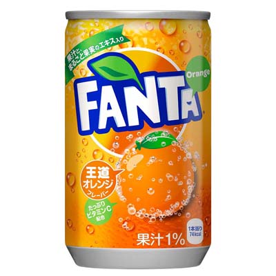 コカ・コーラ　ファンタ　オレンジ　１６０ｍｌ