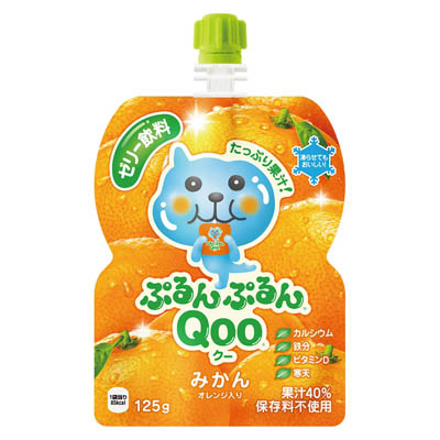 ミニッツメイドぷるんぷるんQooみかん125g