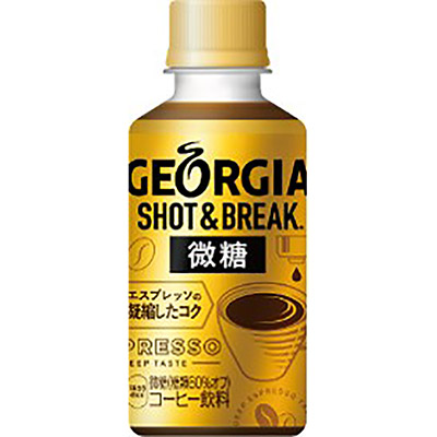 ジョージア ショット&ブレイク 微糖 195ml