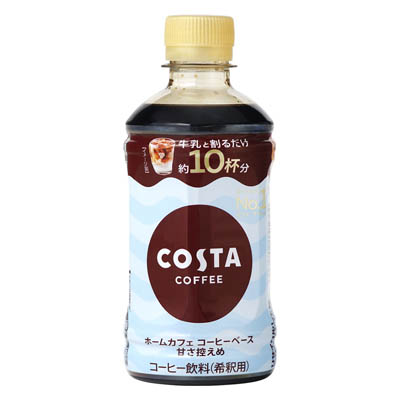 コカ・コーラ コスタコーヒー ホームカフェコーヒーベース 甘さ控えめ 340ml