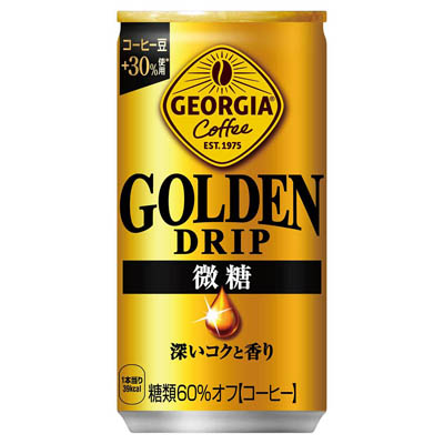 コカ・コーラ ジョージア ゴールデンドリップ 微糖 185g