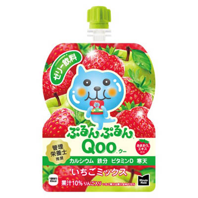 コカ・コーラ ぷるんぷるんQoo いちごミックス 125g