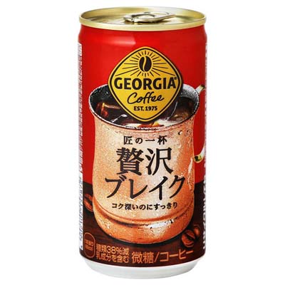 コカ・コーラ　ジョージア　匠の一杯　贅沢ブレイク　185ｇ
