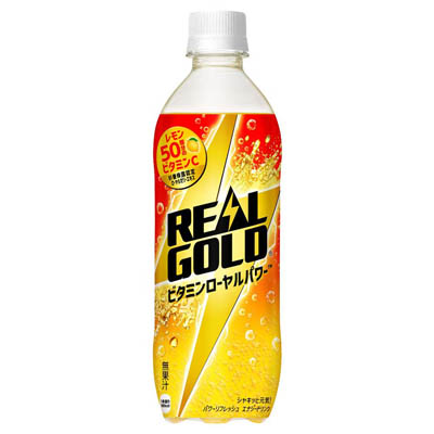 コカ・コーラ　リアルゴールド　ビタミンローヤルパワー　490ｍｌ