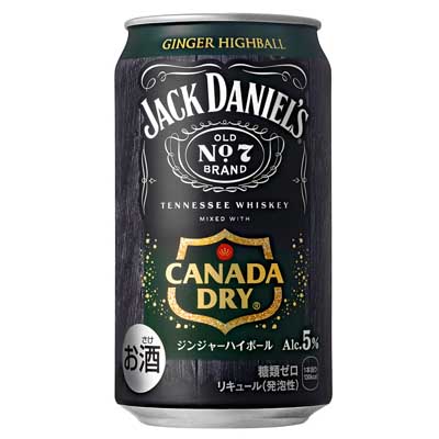 コカ・コーラ　ジャックダニエル＆カナダドライ　ジンジャーハイボール　350ｍｌ