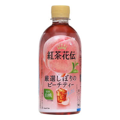 コカ・コーラ　紅茶花伝　厳選しぼりのピーチティー　440ｍｌ