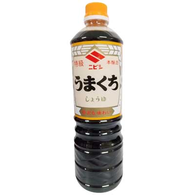 ニビシ醤油　特級 うまくちしょうゆ１Ｌ
