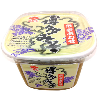 ニビシ　博多みそ　米・麦あわせ　５００ｇ