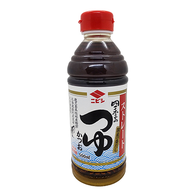 ニビシ醤油　四季のつゆストレート　500ml