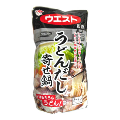 ニビシ　ウエスト監修うどんだし寄せ鍋