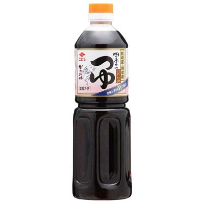 ニビシ　四季のつゆかつお味濃厚２倍１Ｌ