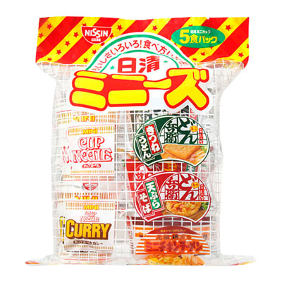 日清　ミニーズ５食入り２０５ｇ