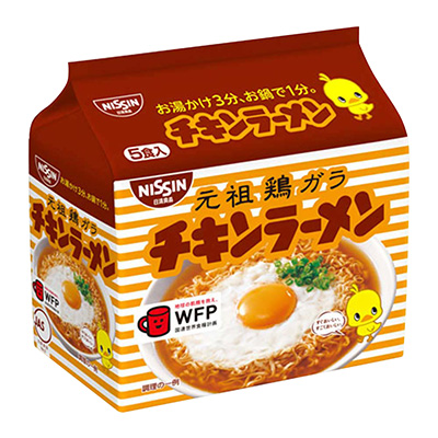 日清　チキンラーメン５食入