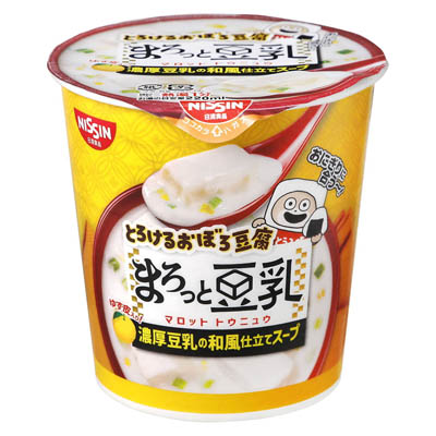 日清　とろけるおぼろ豆腐まろっと豆乳　17g