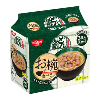 日清　お椀で食べるどん兵衛３食９０ｇ