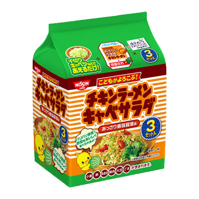 日清チキンラーメンキャベツサラダあっさり香味醤油味１２０ｇ