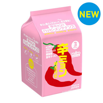 日清　辛ミョン　韓国風旨辛ラーメン　3食入