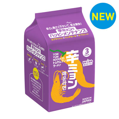 日清　辛ミョン　トムヤムクンラーメン　3食入