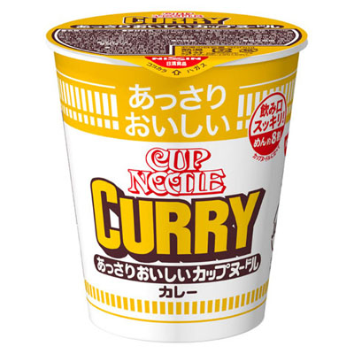 日清食品　あっさりおいしいカップヌードル　カレー