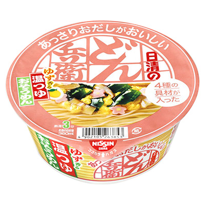 日清　どん兵衛　ゆず香る温つゆおそうめん　６９ｇ