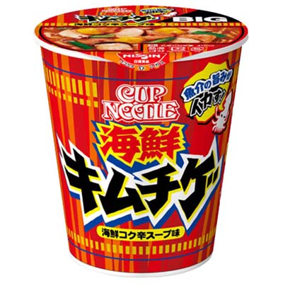日清カップヌードル　海鮮キムチゲ　ビッグ１００ｇ