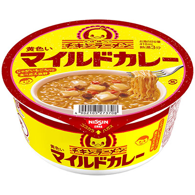 日清　チキンラーメン　黄色いマイルドカレー　９０ｇ