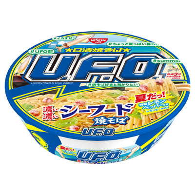 日清　焼そばＵＦＯ　濃い濃いシーフード焼きそば　１０６ｇ